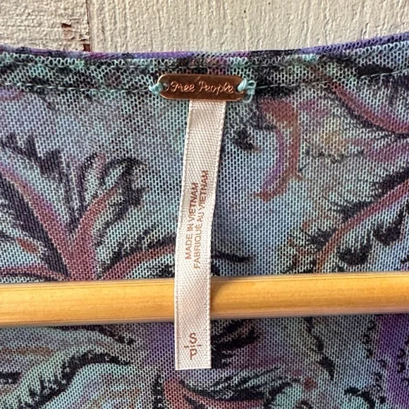 Free People Wildest Dreams Tunic Blouse - Picture 2 of 5